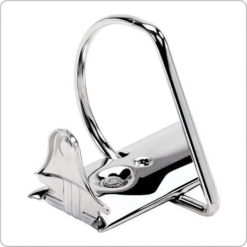 Miniatura 4 de Cardinal Performer - Carpetas de 3 anillas, 1.5 pulgadas, anillos inclinados en D sin bloqueo, capacidad de 375 hojas, presentación ClearVue,