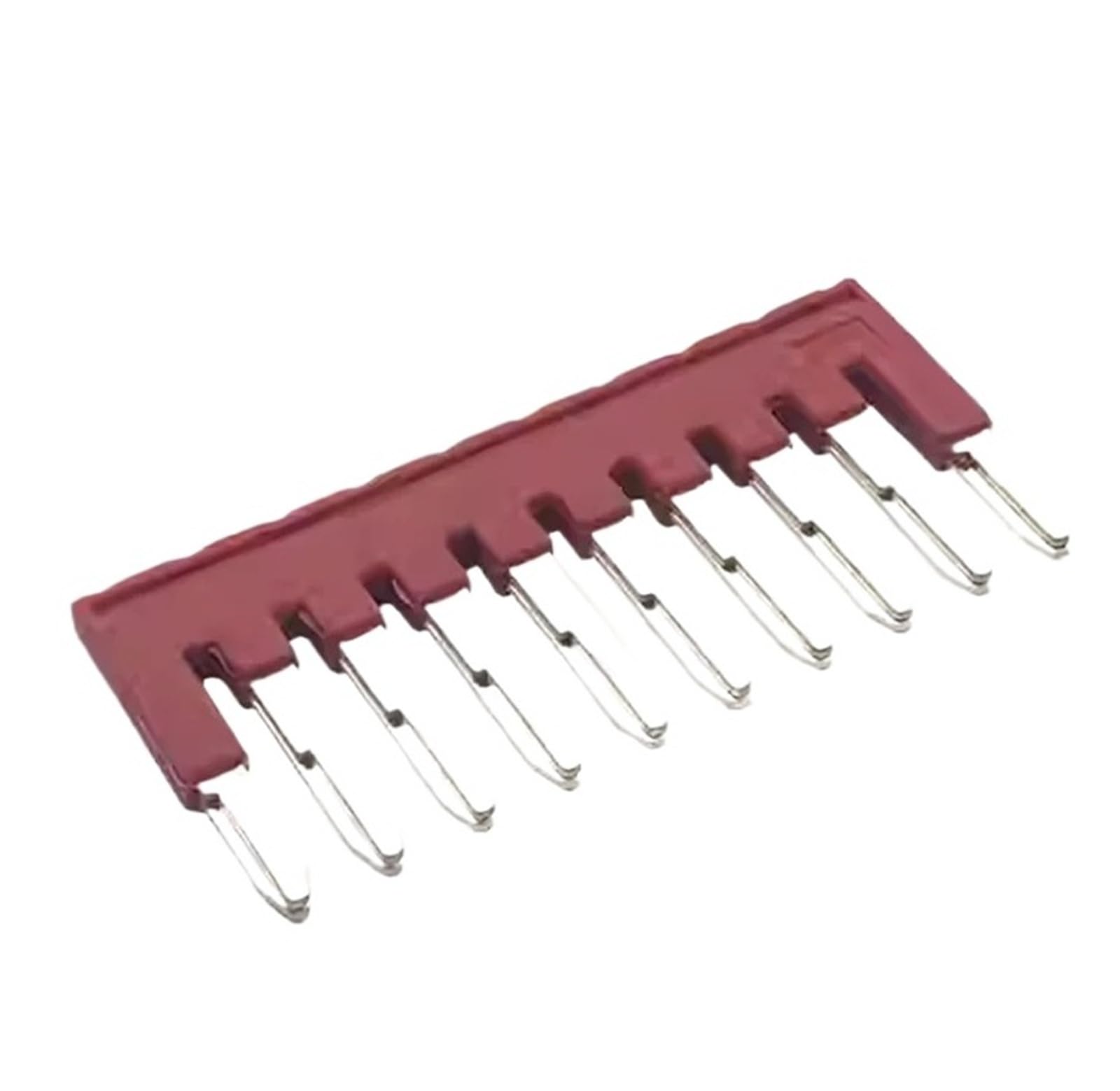 10 Uds. Conector eléctrico de cable de tira de alimentación de 3 conductores a presión PT2.5-TW de bloque de terminales de carril de 2,5mm²