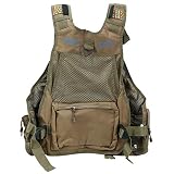 [Almacenamiento organizado de alta capacidad] equipado con seis bolsillos delanteros y bolsillos traseros más bolsillos de revestimiento interno Este chaleco ofrece un amplio espacio para todos sus accesorios de pesca. Mantenga su equipo organizado y esté al alcance de la máxima conveniencia durante sus aventuras.