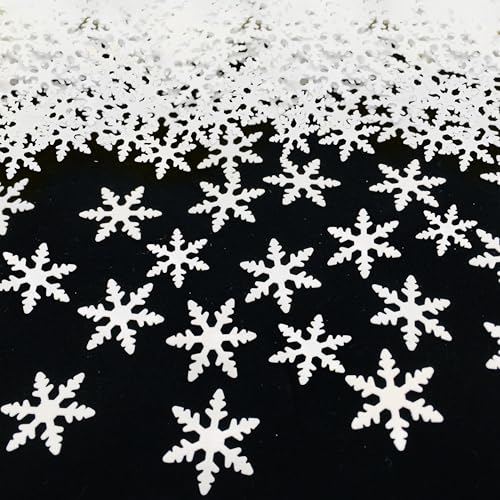 Snowflake Confetti Merry Christmas Max Holiday...