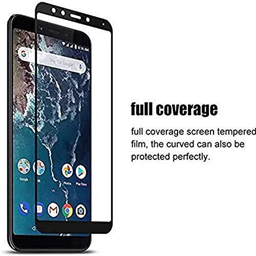 Image of Zitel Tempered Glass Screen Protector for Redmi A2 (Black) Edge to Edge Full Screen Coverage with Easy Installation Kit