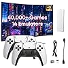 2026 New M15 Retro Game Stick with 40,000+ Built-in Classic Games, 14 Emulators, 4K HDMI Video Games Console, Plug & Play TV Game Stick with Dual 2.4G Wireless Controllers (128, GB)