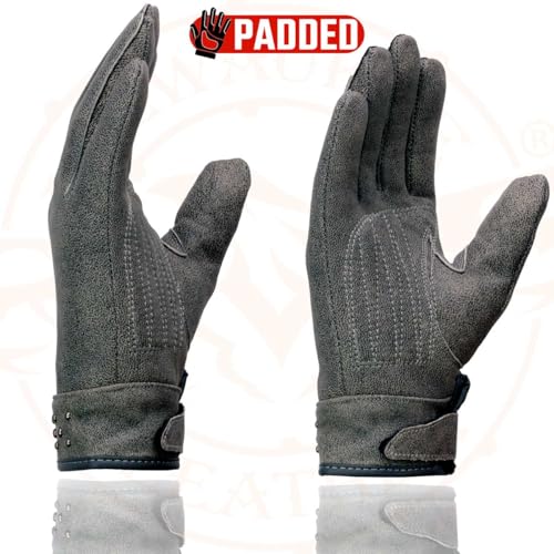 Image of Milwaukee Leather Women's Leather Lightweight Motorcycle Lined Driving Hand Gloves - X-Small