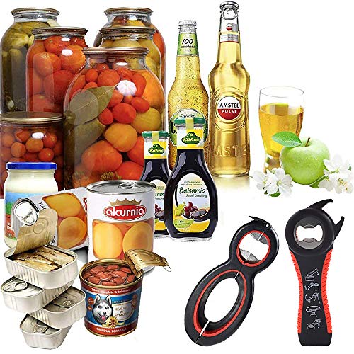 2Pcs Multi Grip Opener, Flesopener, Potopener, Allesopener, Multifunctionele Opener, Bieropener, Zak opener, Pot opener… - Afbeelding 7