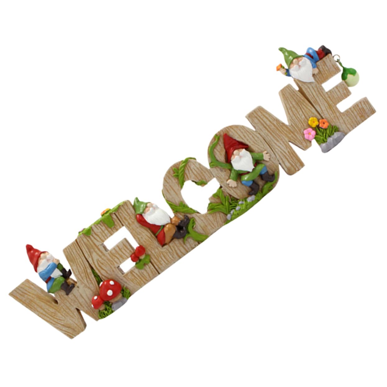 Muiltvoe Garden Gnome Statue Naughty Cartoon Dwarf Figurine Resin Garden Decor For Lawn Courtyard And Villa Decoration Creative Welcome Ornament