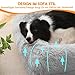 AZVFLY Orthopädisches Hundebett Grosse Hundesofa: Wärme rutschfest Bissfestigkeit Eiförmiger Schwamm Hundekissen Abnehmbar Quaste Hundematte Wintergeschenk für Hundeliebhaber Gemacht (Hellgrau, L)