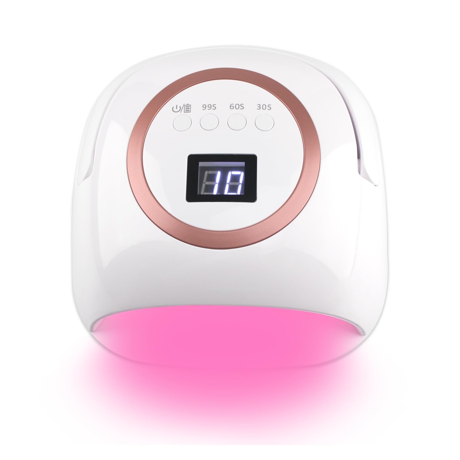 Lampa UV do paznokci, Bezprzewodowa lampa LED UV do paznokci 72 W Suszarka do paznokci z akumulatorem Lekka maszyna Światło do profesjonalnego manicure Suszenie lakieru Szybko utwardzające się paznokc