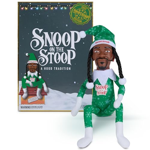 Snoop Dogg Snoop on The Stoop 2025 Christmas Elf, Shelf Decor, 12...