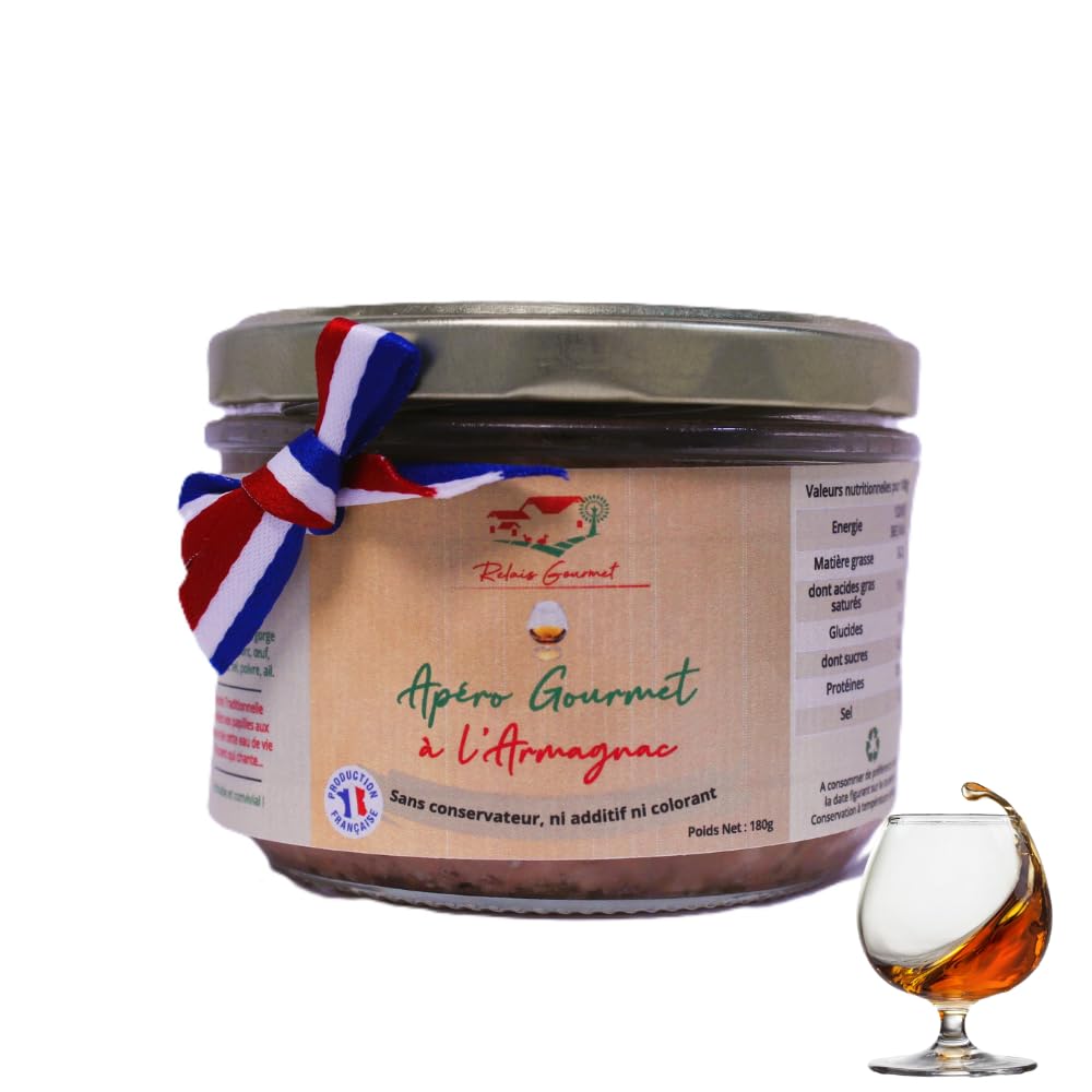 Cofre La Rhune – Relais Gourmet | Foie Gras Entero Natural, Foie Gras al Armagnac, Aperitivo Gourmet al Armagnac, Quintessence de Magret Ahumado y Champagne | Sin Conservantes, Aditivos ni Colorantes