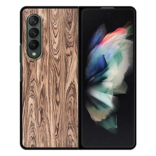 Coque pour Samsung Z Fold4 5G fini bois contre rayures