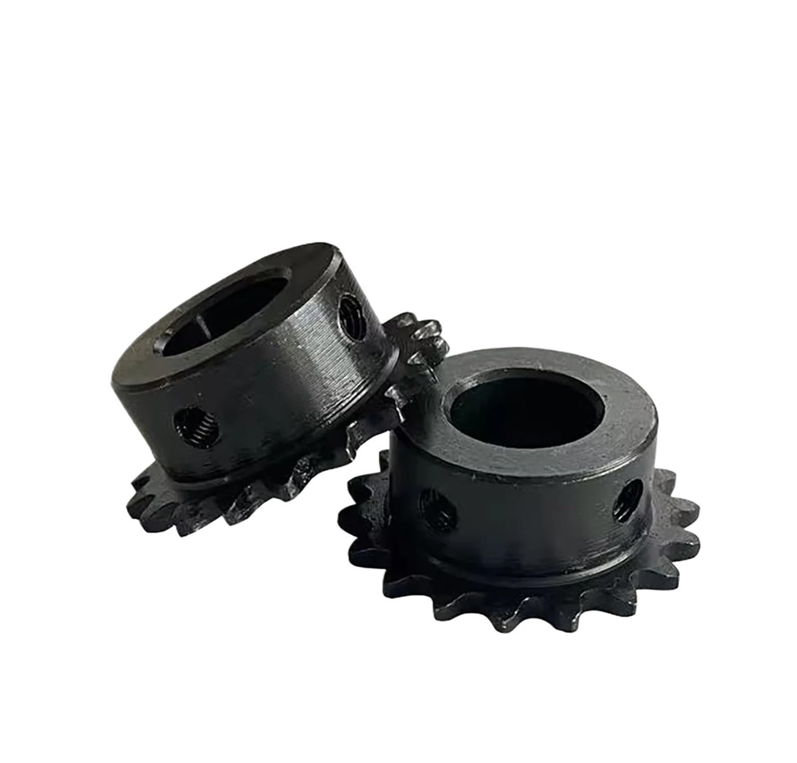 Bevel Gear Pinion Hardware Mechanical 1pcs 04C Chain Gear 9-24 Tooth Bore 10mm Steel Industrial Sprocket Wheel Motor Chain Drive Sprocket(21 Teeth)