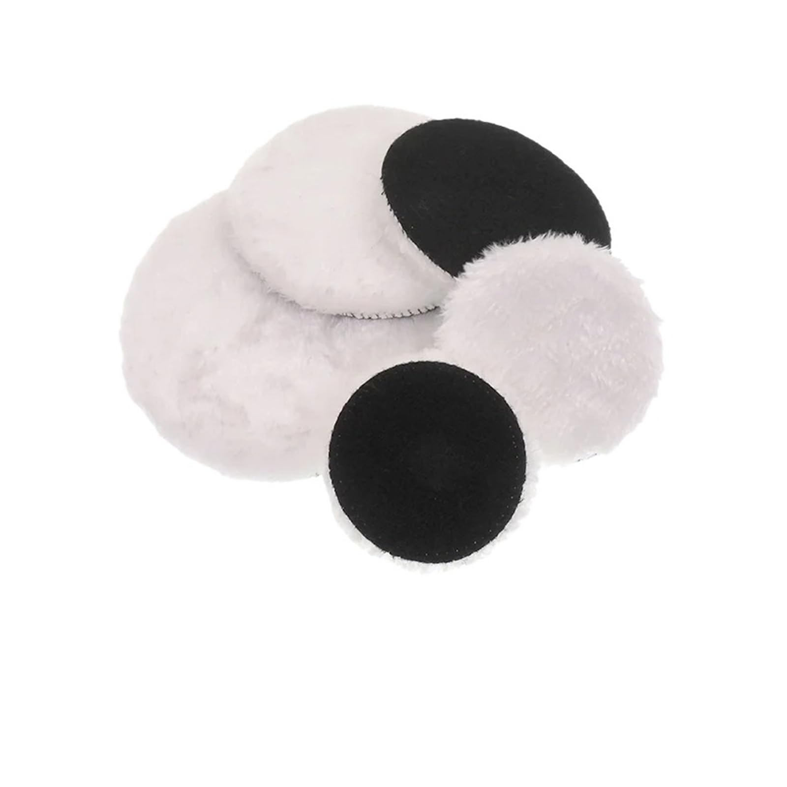 5/10 szt. wełnianych gąbek polerskich 3 do 7 cali, miękkie gąbki polerskie, rzepy cięcia mebli samochodowych i szkła(10 pcs,7 Inch)