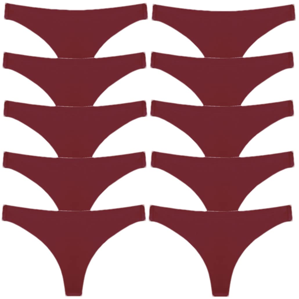 keusyoi Solido Perizoma Femminile Raso Di Seta Mutandine Delle Donne Sport Senza Cuciture Biancheria Intima Sexy G-Strings Mutande Peri