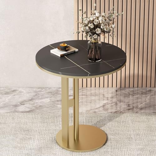 Petite table d'extrémité en roche, meuble d'angle de salon - 8