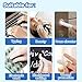 MAQIHAN 280PCS Small Finger Cots - Disposable Finger Gloves Finger Protector Rubber Fingers Cover Finger Shields Finger Sleeves for Beauty Nail Art Tattoo Industrial Electric Finger Cot (White)