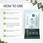 Herbishh Hair Color Stain Remover Wipes - Gentle Formula for Dye Cleanup, Skin-Friendly Travel Pack (Pack of 5) - Image 5