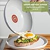 T-Fal Refresh Ceramic Nonstick Cookware Set, 12-Piece Ceramic Pots and Pans Set, Includes Stockpot, Griddle, Frying Pans, Utensils, Moon Grey #2