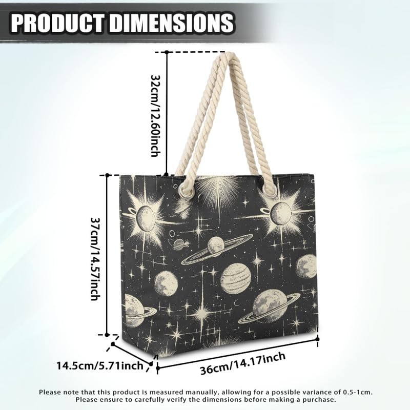 Tote Bags for Women Shoulder Hobo Purse, Canvas Zipper Satchel Handbags for Gym Travel School, Shopping Bag4