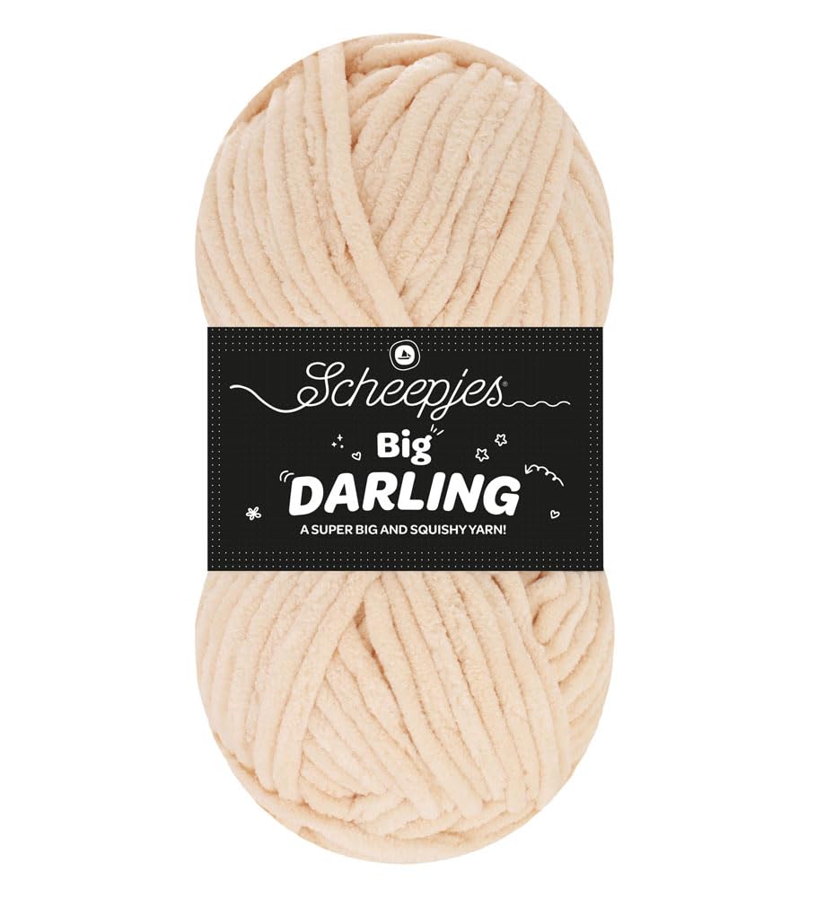 Laine tricot Scheepjes Big Darling Alpaca Rose pelote 150g fil crochet rose