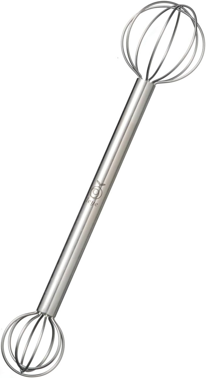 (オークス レイエ Leye 計量みそ マドラー 大小の丸い先端をクルッ回して人数分の味噌を計れる)