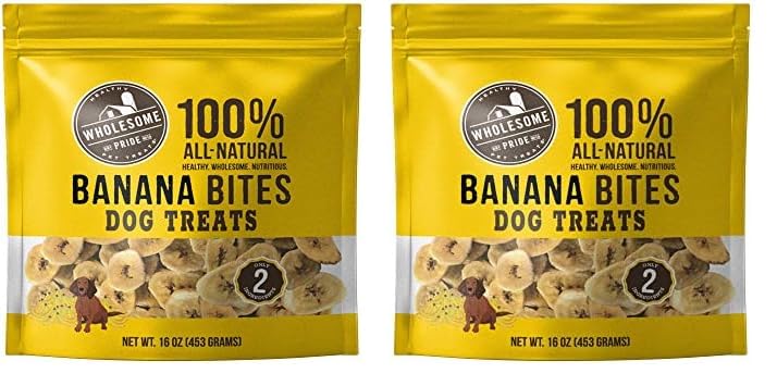 Wholesome Pride Banana Bites 100% All-Natural Limited Ingredient ...