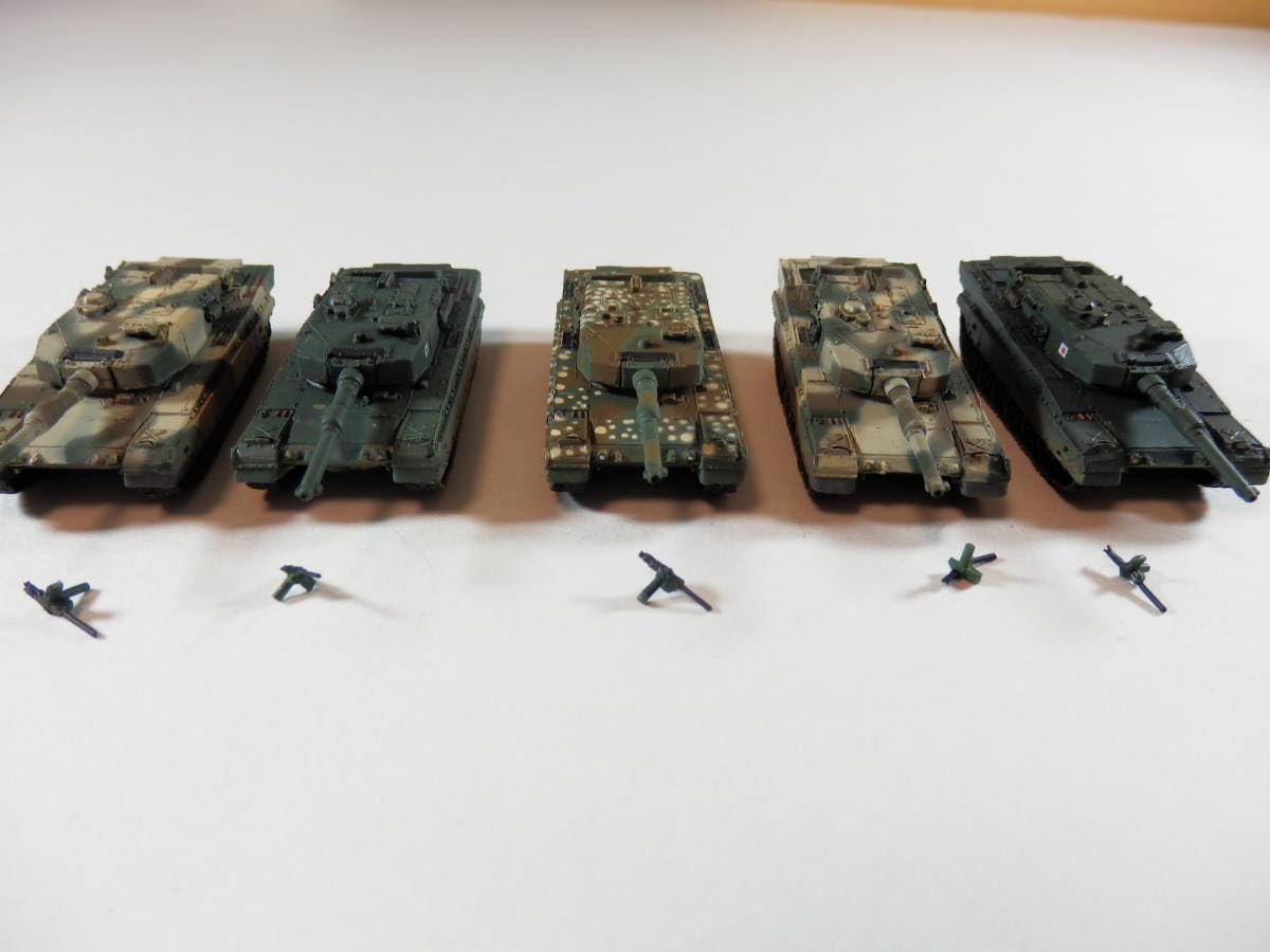 Amazon.co.jp: 90式戦車 シークレット含む5種類 5両 WTM 第4弾