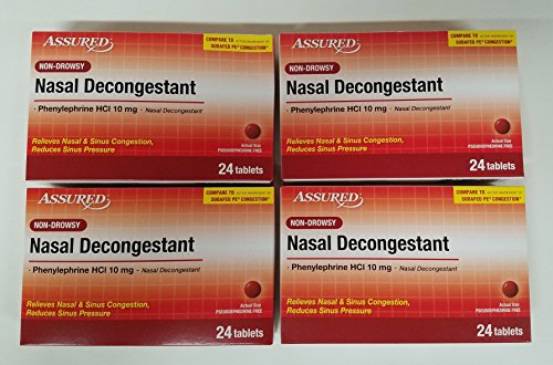Assured Non Drowsy Nasal Decongestant, 96 Tablets