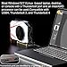 PCIE 3.0 x16 22Gbps eGPU DOCK, Thunderbolt 4 cable, compatible with external GPU Intel AMD Graphics Card for Windows Laptop Console featuring Thunderbolt 3/4 USB 4, Powered by PD/8Pin CPU/Molex/DC5521