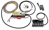 Painless Performance 57003 Trail Rocker System for 2009-2018 Jeep Wrangler JK, Overhead 6-Switch Box (Non-Auto Dimming Mirror Only)
