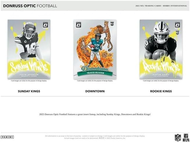 2025 Panini Donruss Optic Football International Hobby Box