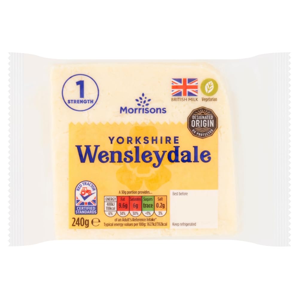 Morrisons Yorkshire Wensleydale, 240g