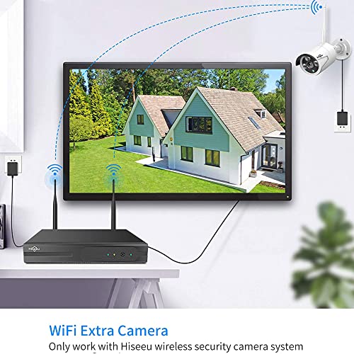 Hiseeu-2MP-1080P-Security-CameraWaterproof-Outdoor-Indoor-36mm-Lens-IP-Cut-DayNight-Vision-with-Power-Adapter-Compatible-with-Hiseeu-8ch-Camera-SystemWhite