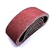 3x18 Belt Sander Sanding Belts ,80 Grit Aluminum Oxide Sander Paper 3 x 18 Inch, 12 Pack (3x18in,80 Grit)