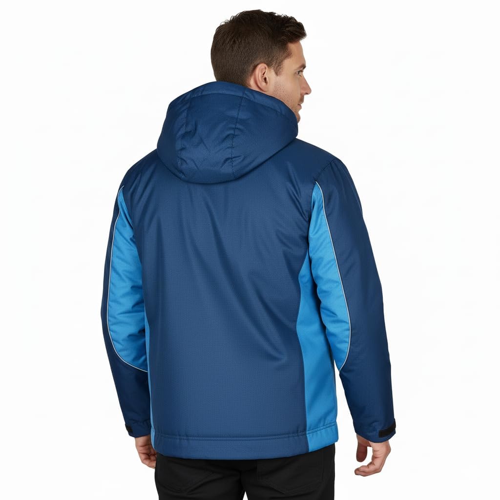 BWOLF Braver Chaqueta de Trabajo Invierno Chaqueta Trabajo Hombre, Resistente al viento con capucha