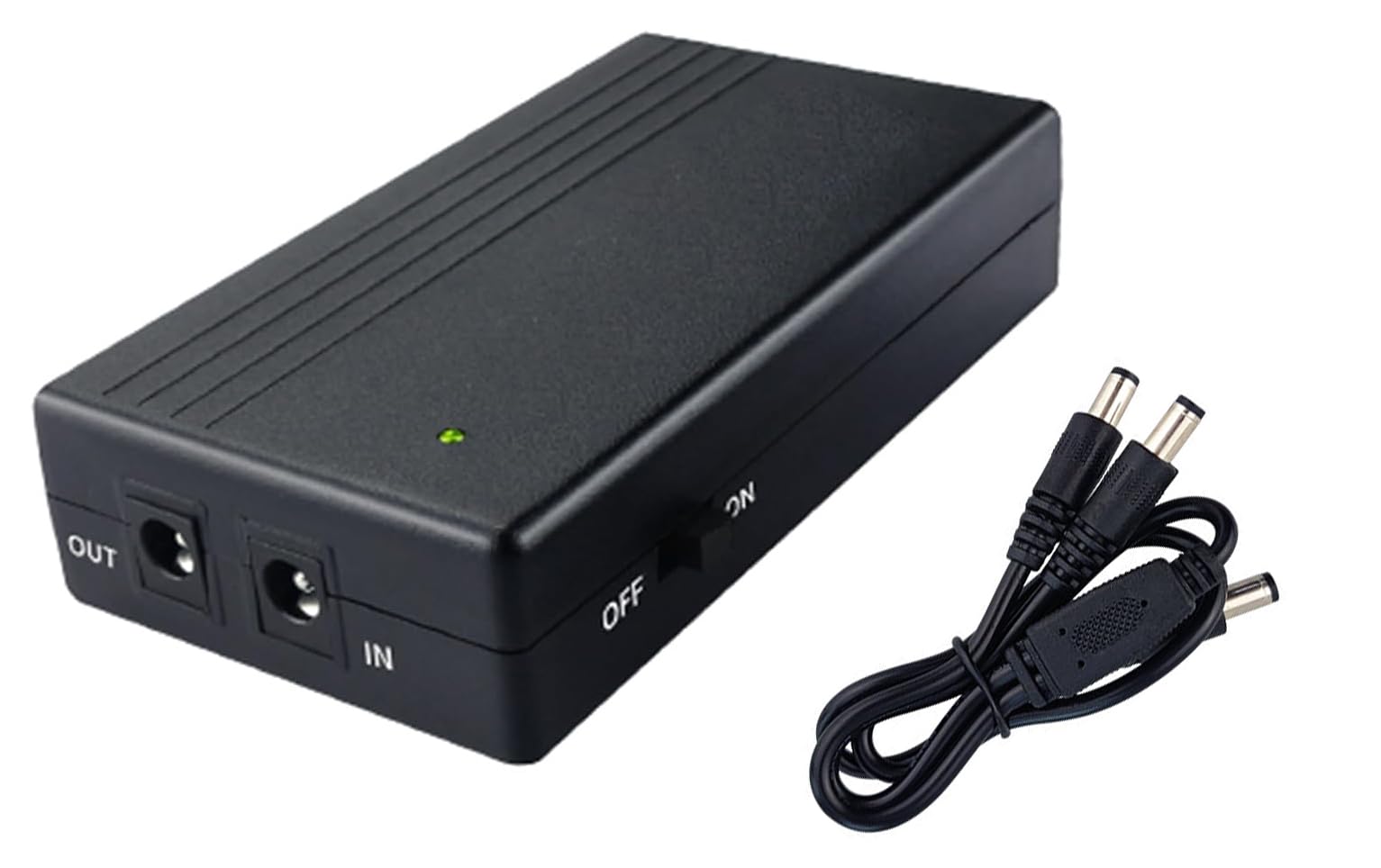 Mini UPS 12V Fuente de alimentación ininterrumpida, 7800mAh Banco de energía para Pilas ups batería de Respaldo para Router Cámara,única de 12 V DC