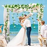 Zoom IMG-2 huryfox rose ghirlanda fiori artificiali Zoom IMG-2 huryfox rose ghirlanda fiori artificiali