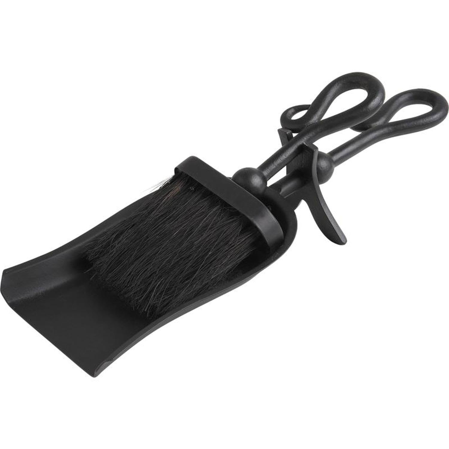 Set pelle et balayette à cendres pour nettoyer la cheminée du salon