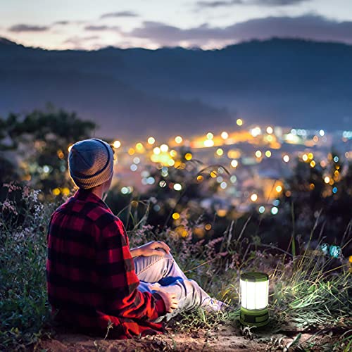 Lepro 3 in 1 Rechargeable Camping Lantern with 2 Torches, 1000lm Camping Lights Battery Powered, 4 Modes Torch Lantern Rechargeable for Power Cuts, Emergency Lighting, Camping Tent, Storm, etc. - Image 8