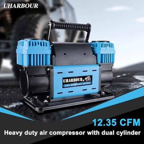 Uharbour Dual Cylinder Air Compressor