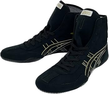 アシックス　レスリングシューズ　ブラック/シルバー　サイズ26cm アシックス レスリングシューズ ブラック/シルバー サイズ26cm