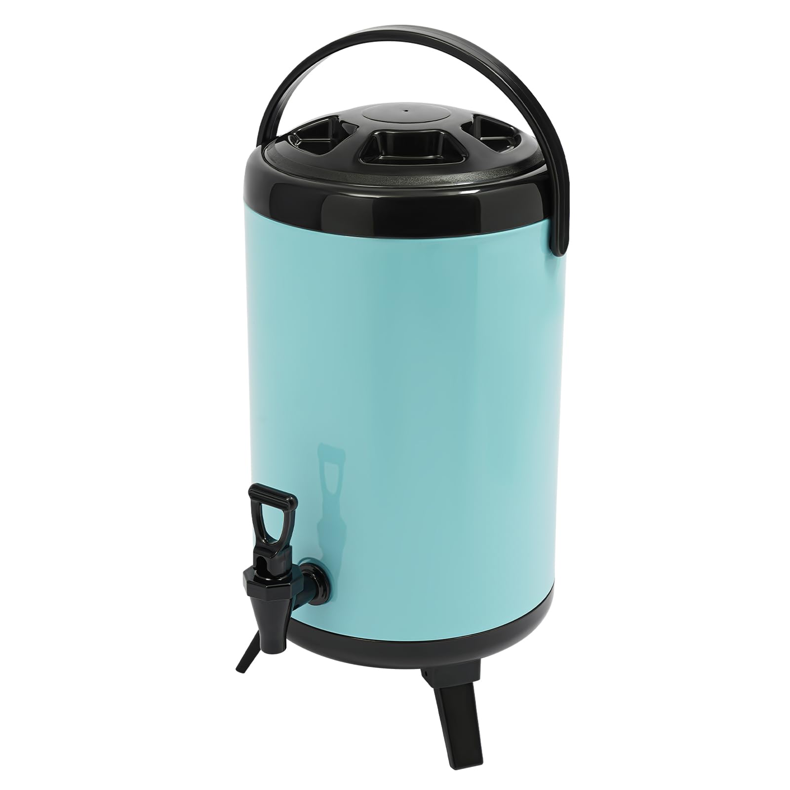 Dispenser per bevande, contenitore isolato da 10 l, con rubinetto, dispenser per bevande calde e fredde, durata di conservazione del calore da 4 a 8 ore, per tè freddo, latte, succo e caffè