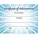 Flipside Certificate of Achievement, 8.5" x 11", Pack of 30
