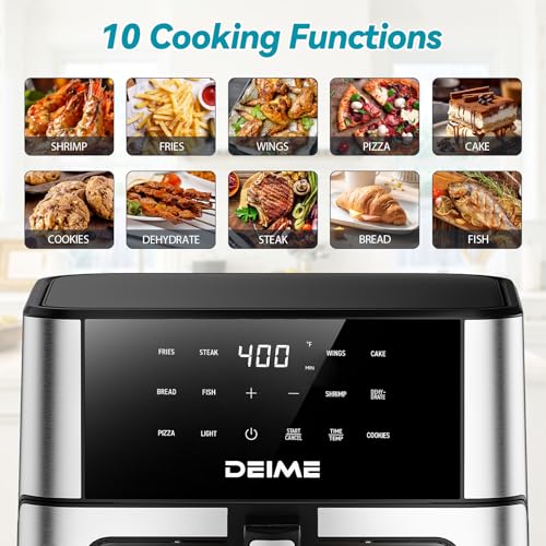 deime DEIME Air Fryer RA960DSV の商品画像 4