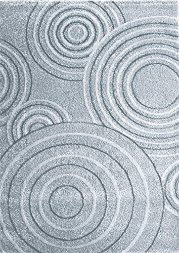 13 Alfombra de HABITACIÓN Gris Pearl (80 X 130 CM.) Alfombra DE PIE DE Cama Alfombra Calidad LIQUIDACION Oferta