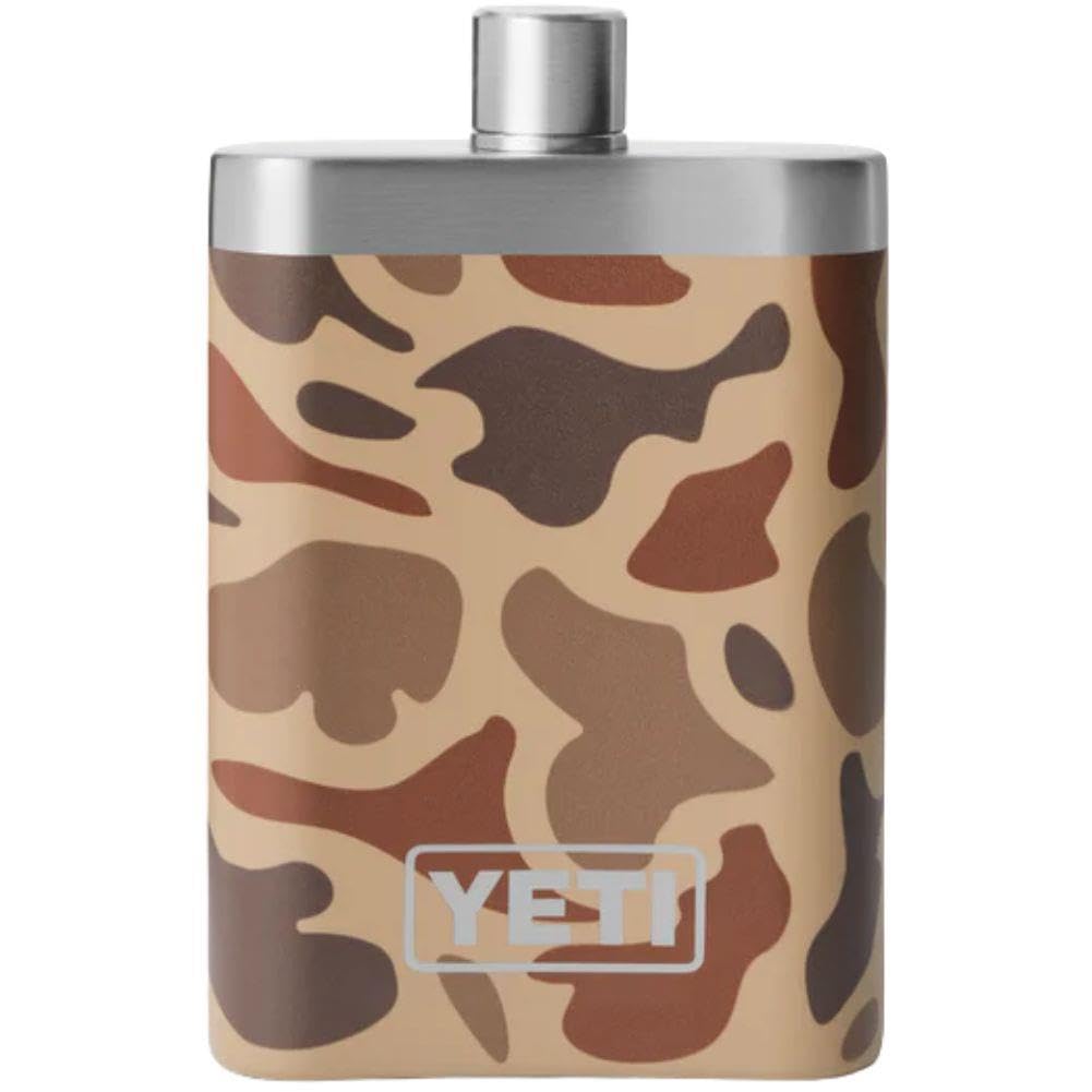 YETI Rambler Flask, Wetlands Camo, 207 ml