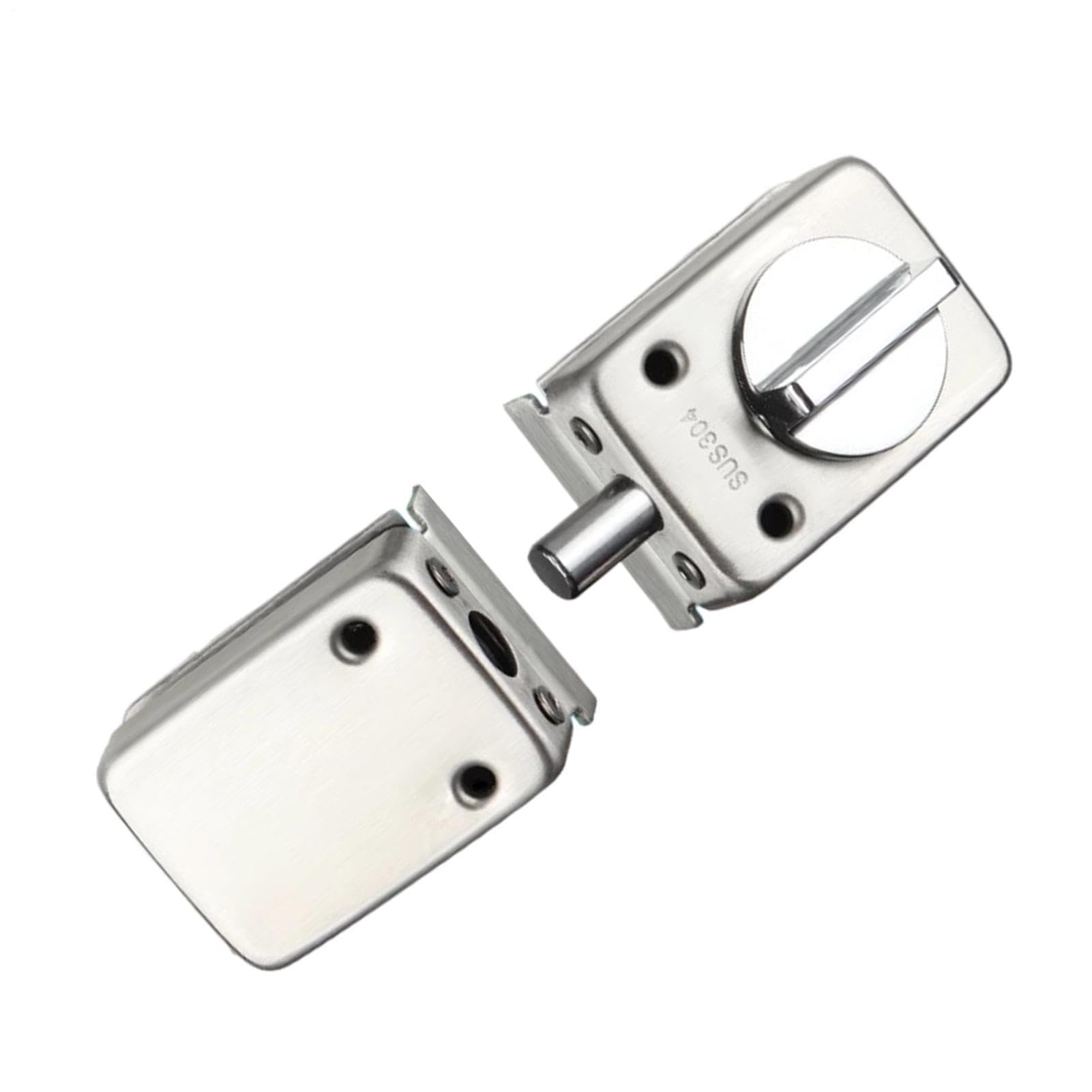 Serrure porte vitrée en zinc robuste pour armoire de bureau haut de gamme