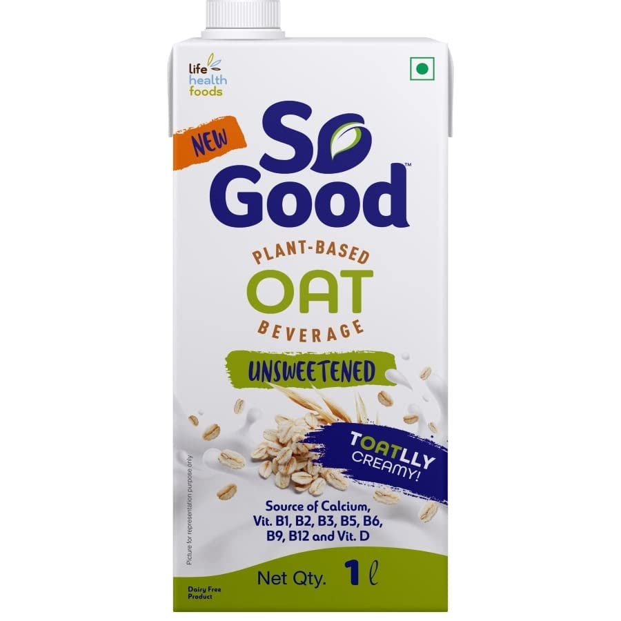 Buy So Good Oat Unsweetened Beverage Unsweetened 1000 ml Vegan