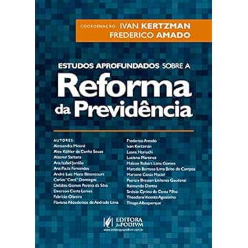 Capa do livro Estudos Aprofundados Sobre a Reforma da Previdência