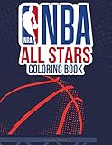  NBA All Stars Coloring Book: Color some of the most popular NBA all stars!