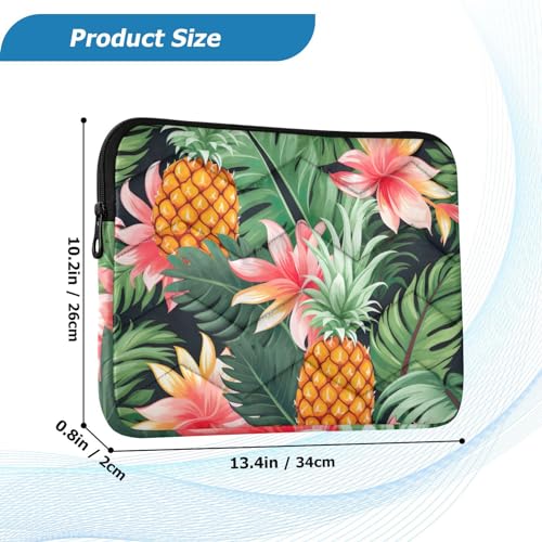 Funda para portátil 13-14 pulgadas con estampado tropical miniatura 3
